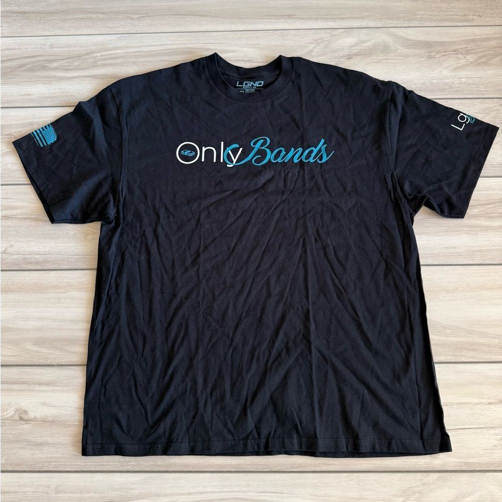 LGND Supply Co Only Bands T-Shirt Black 2XL NWT